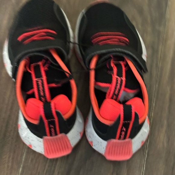 NWOT Reebok Black and Pink Athletic Sneakers - Picture 3 of 6